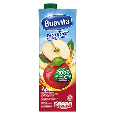 Buavita Apple 1L - Buavita, most favourite juice made with real fruits, fresh and healthy